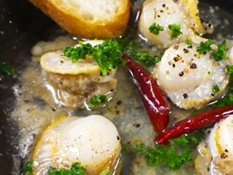 ホタテのアヒージョ レシピ 作り方 By Bapaksan 楽天レシピ